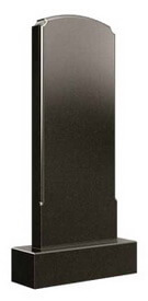 Модель памятника №129 вертикальный, классический, прямоугольный, мужской